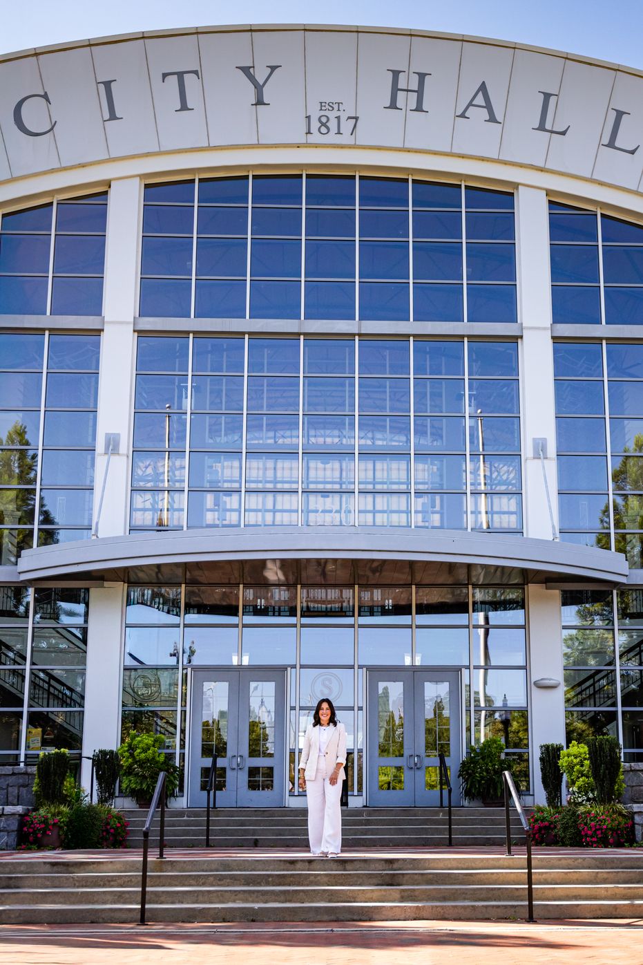 Linnea Miller at Suwanee City Hall